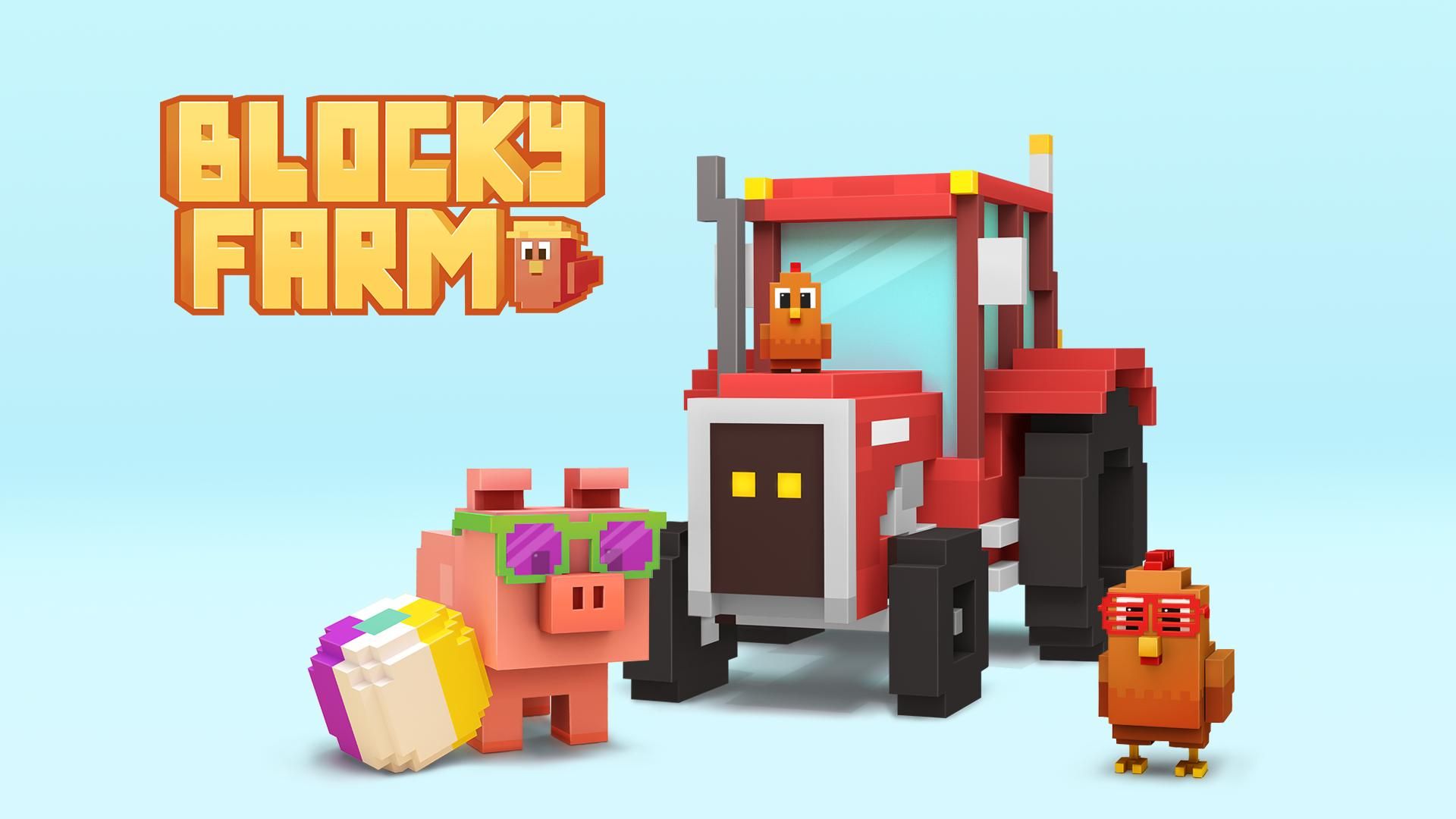 بازی اندروید Blocky Farm