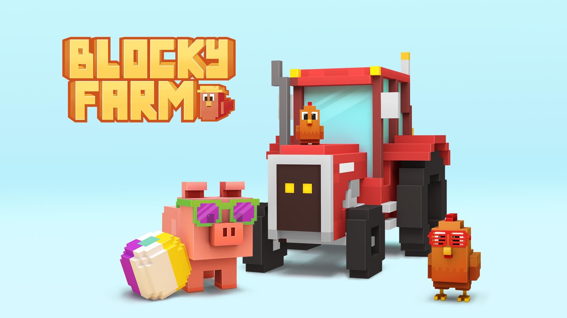 بازی اندروید Blocky Farm