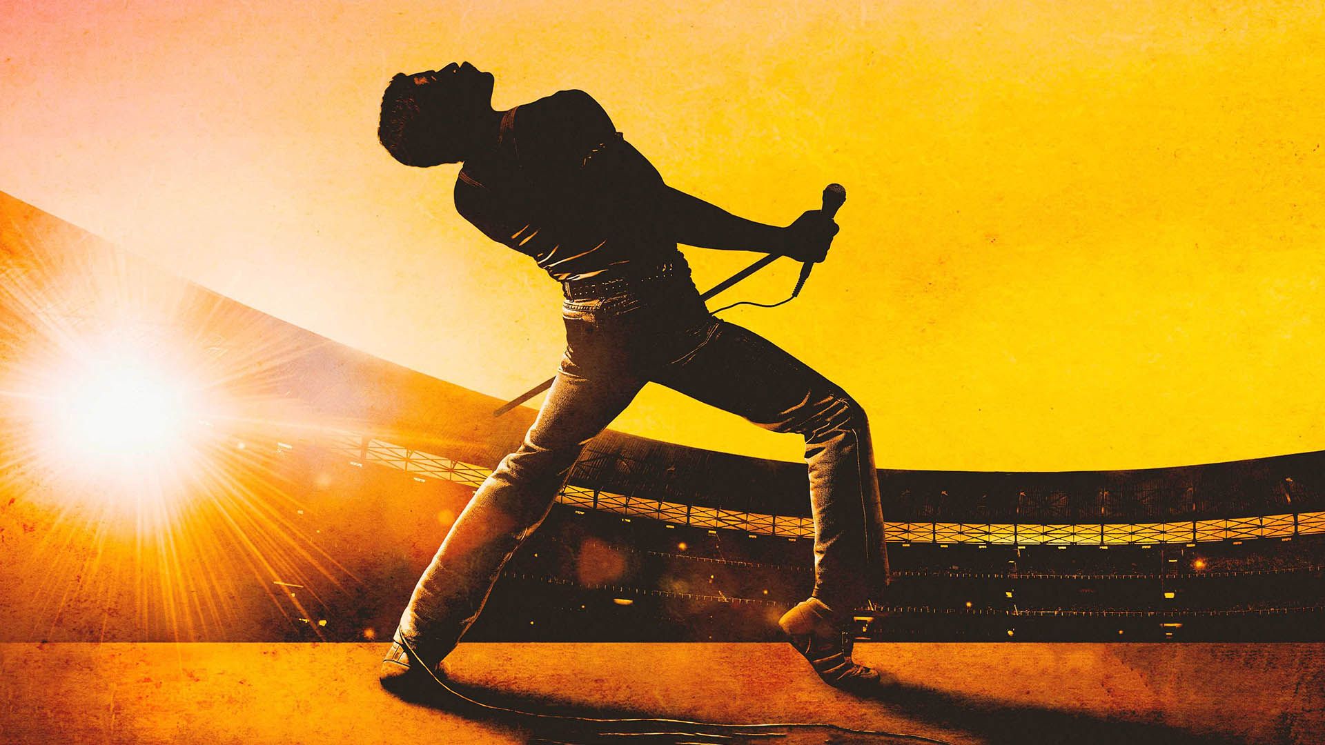 کاور فیلم Bohemian Rhapsody با حضور رامی ملک در استادیوم ویمبلی