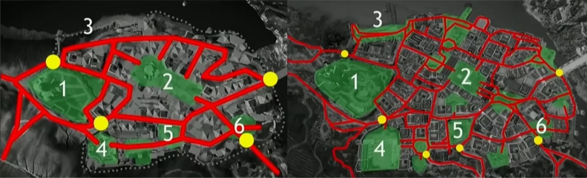 witcher 3 beauclair city new old design comparison