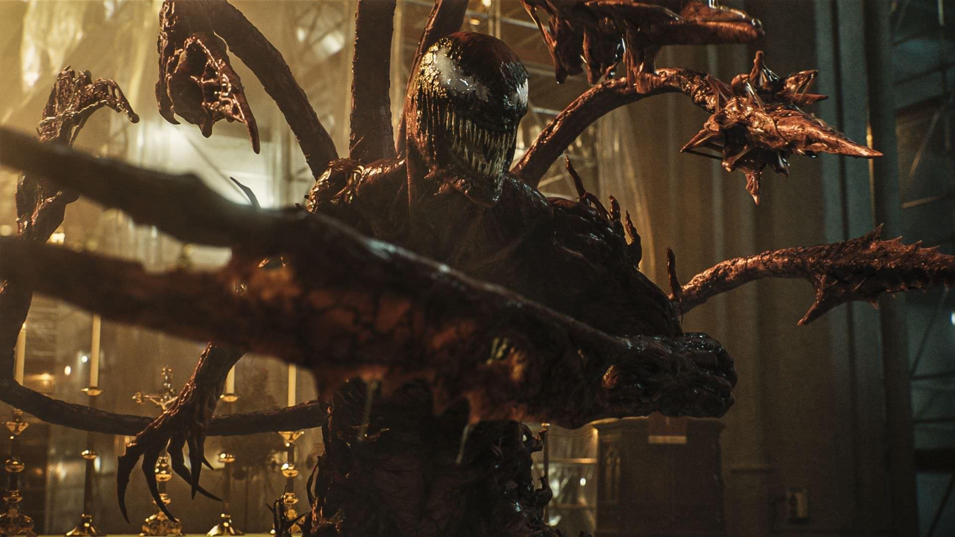 وودی هارلسون در نقش کارنیج در فیلم Venom: Let There Be Carnage