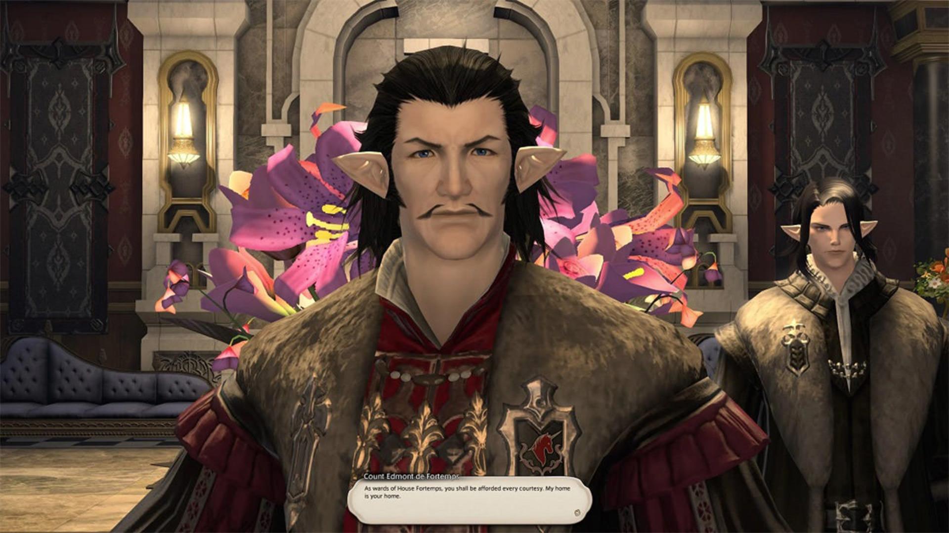 کاراکتر کنت ادموند د فورتامپ از بازی Final Fantasy 14