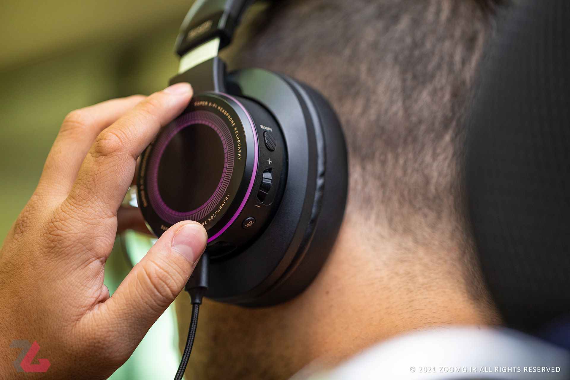 دکمه‌های روی هدست Creative SXFI Gamer