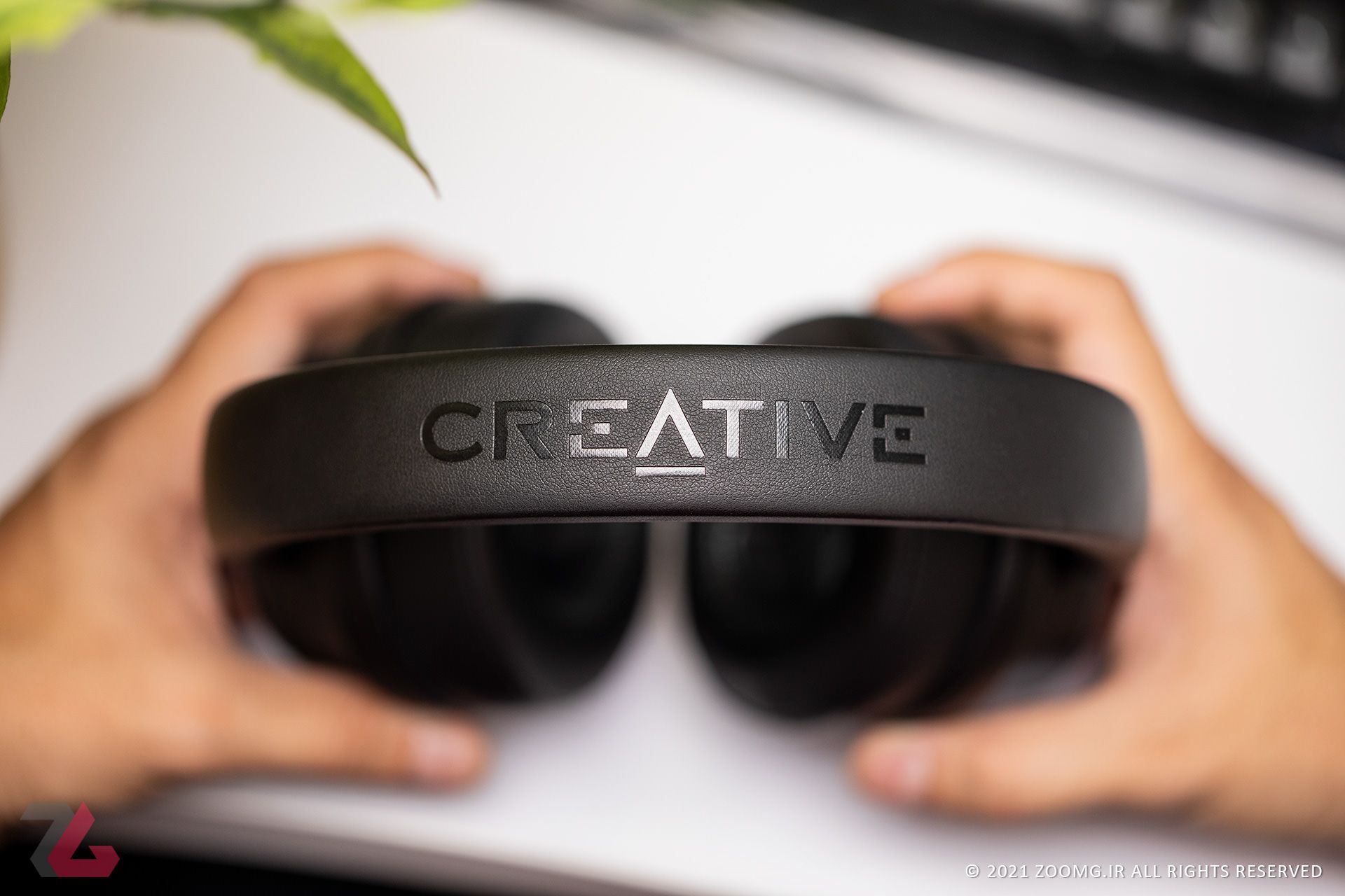 نمای بالایی هدست Creative SXFI Gamer