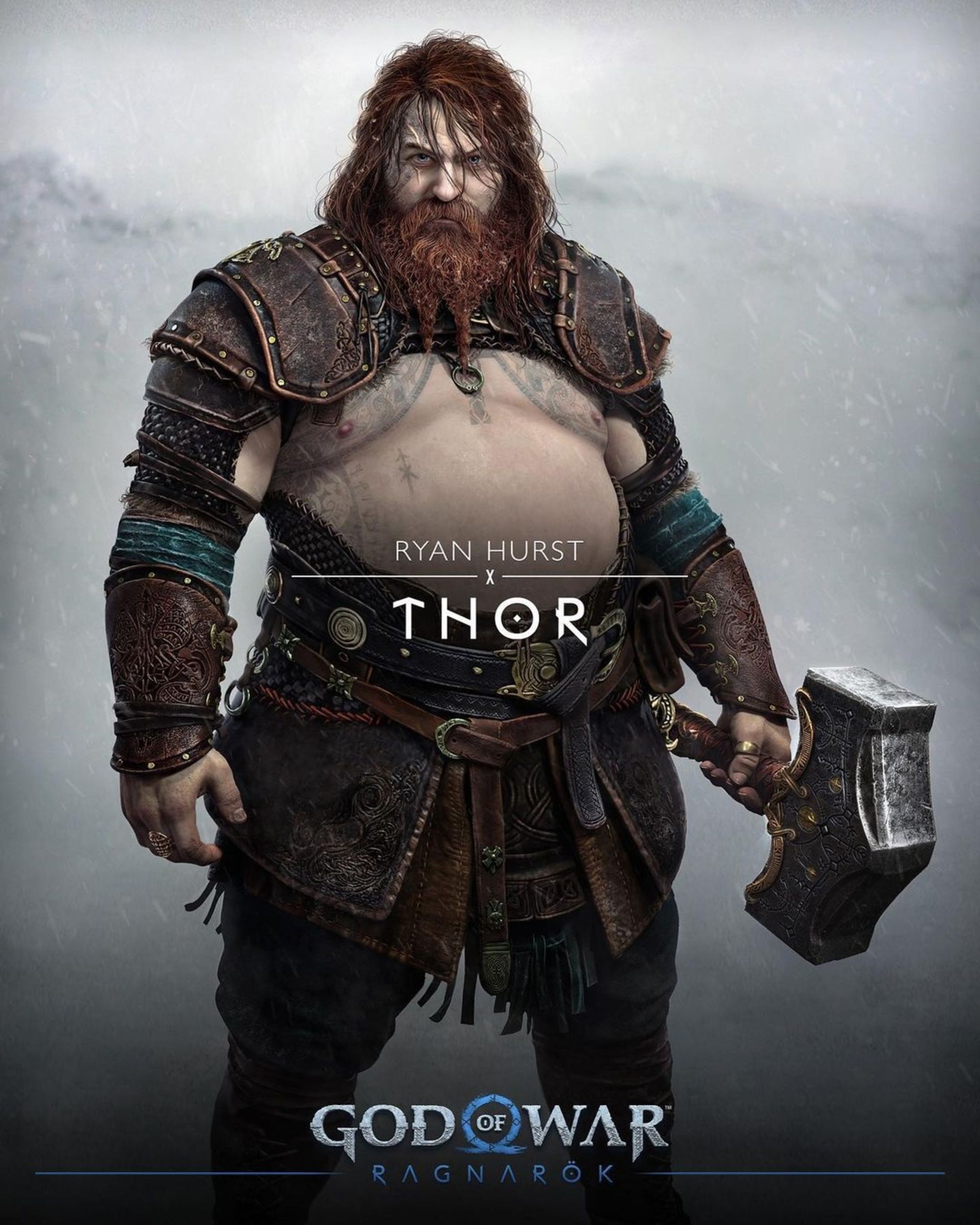 ثور در بازی God of War: Ragnarok 