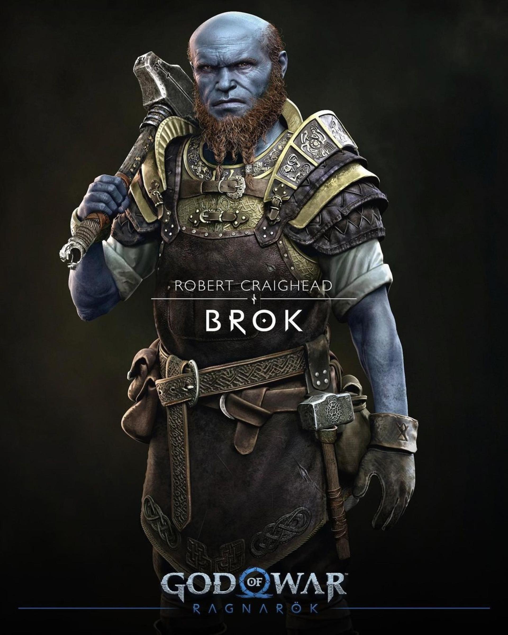 بروک در بازی God of War: Ragnarok 
