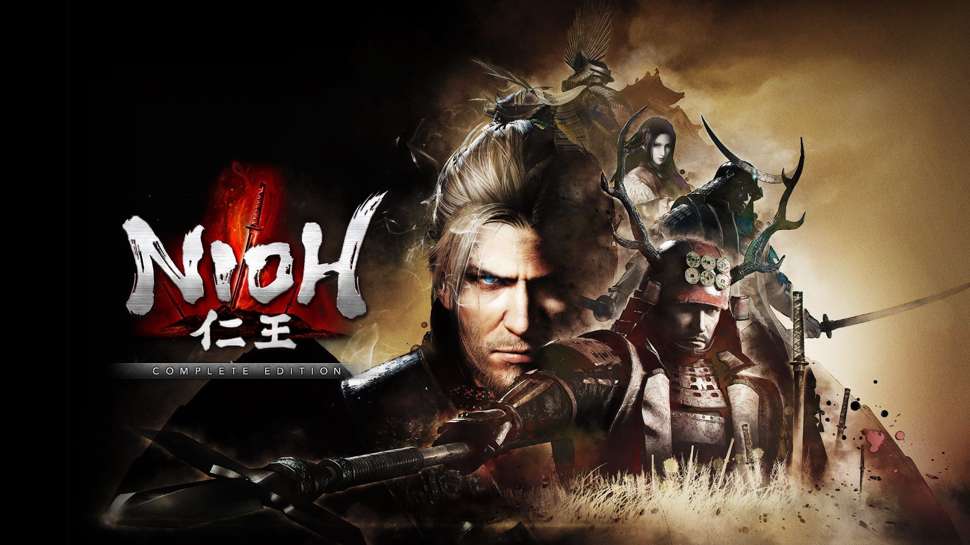 تصویر ویلیام آدامز روی کاور بازی Nioh: The Complete Edition