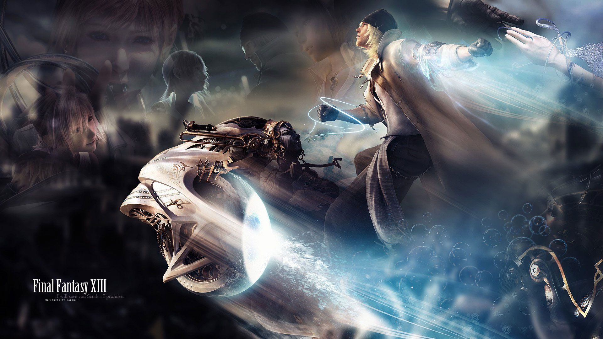 شخصیت اسنو در بازی Final Fantasy 13