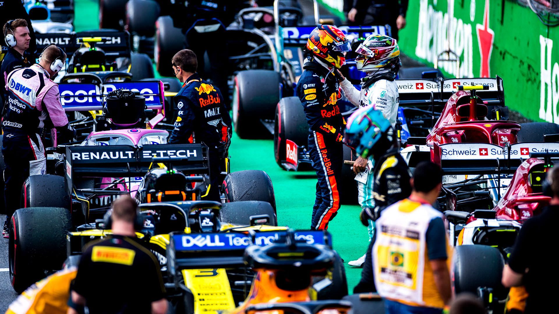 رانندگان پس از مسابقه فرمول یک در مستند Formula 1: Drive to Survive