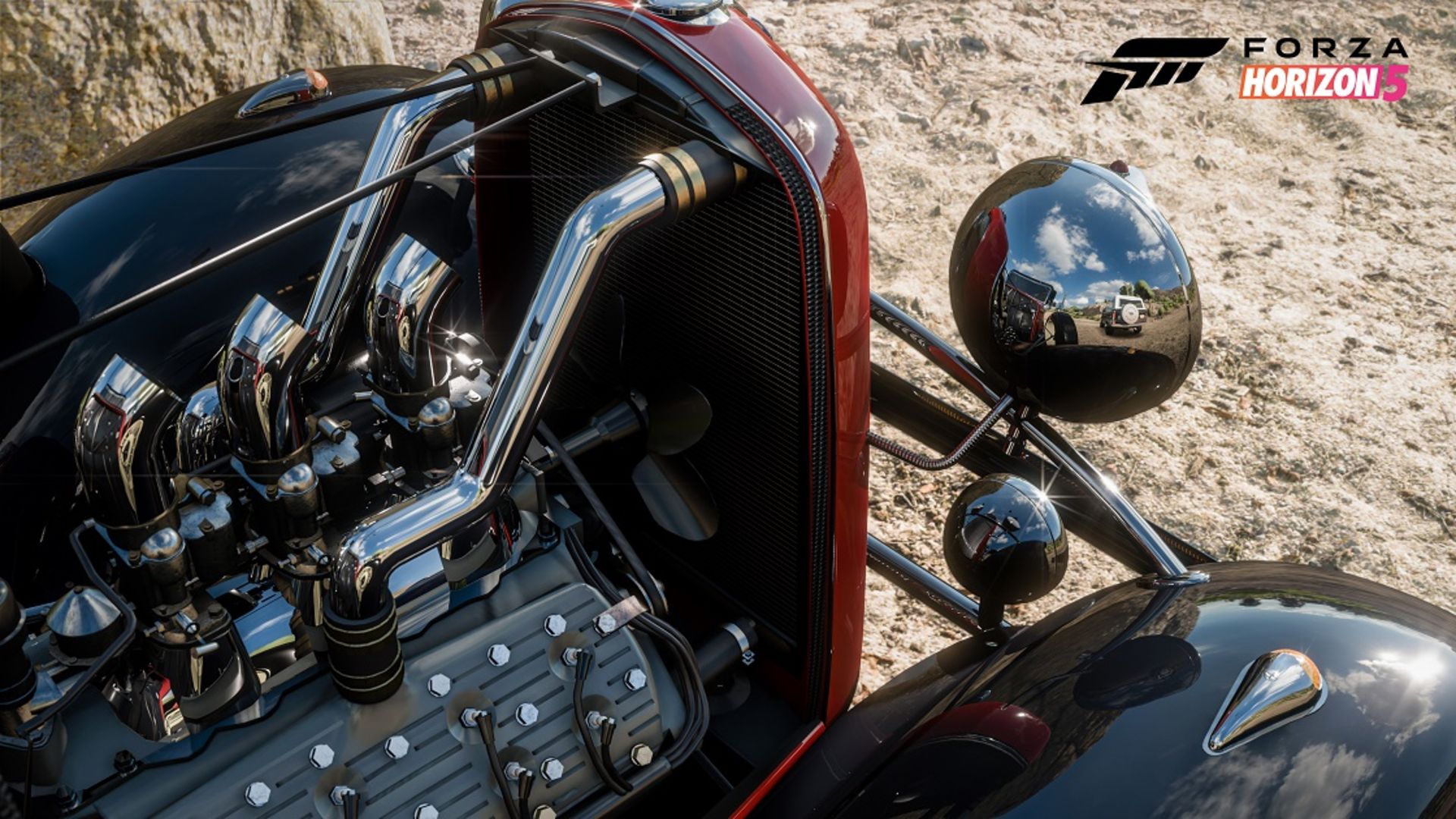 ری تریسینگ در بازی Forza Horizon 5