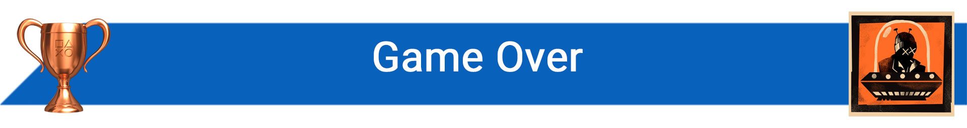 تروفی Game Over