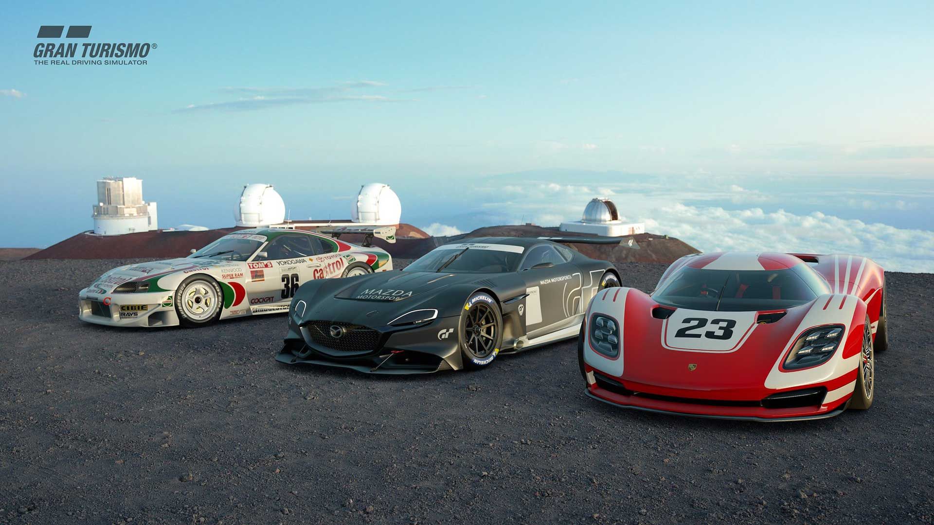 سه ماشین جذاب تویوتا، مزدا و پورشه در بازی Gran Turismo 7