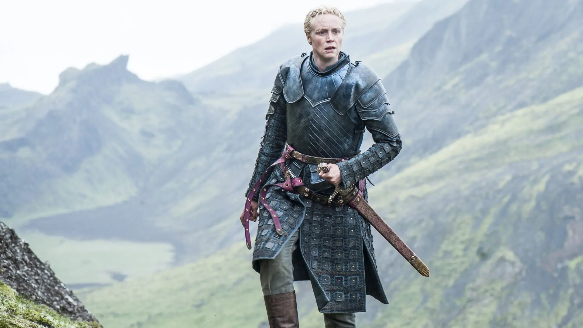 گوئندولین کریستی، بازیگر نقش برین تارث در سریال Game of Thrones