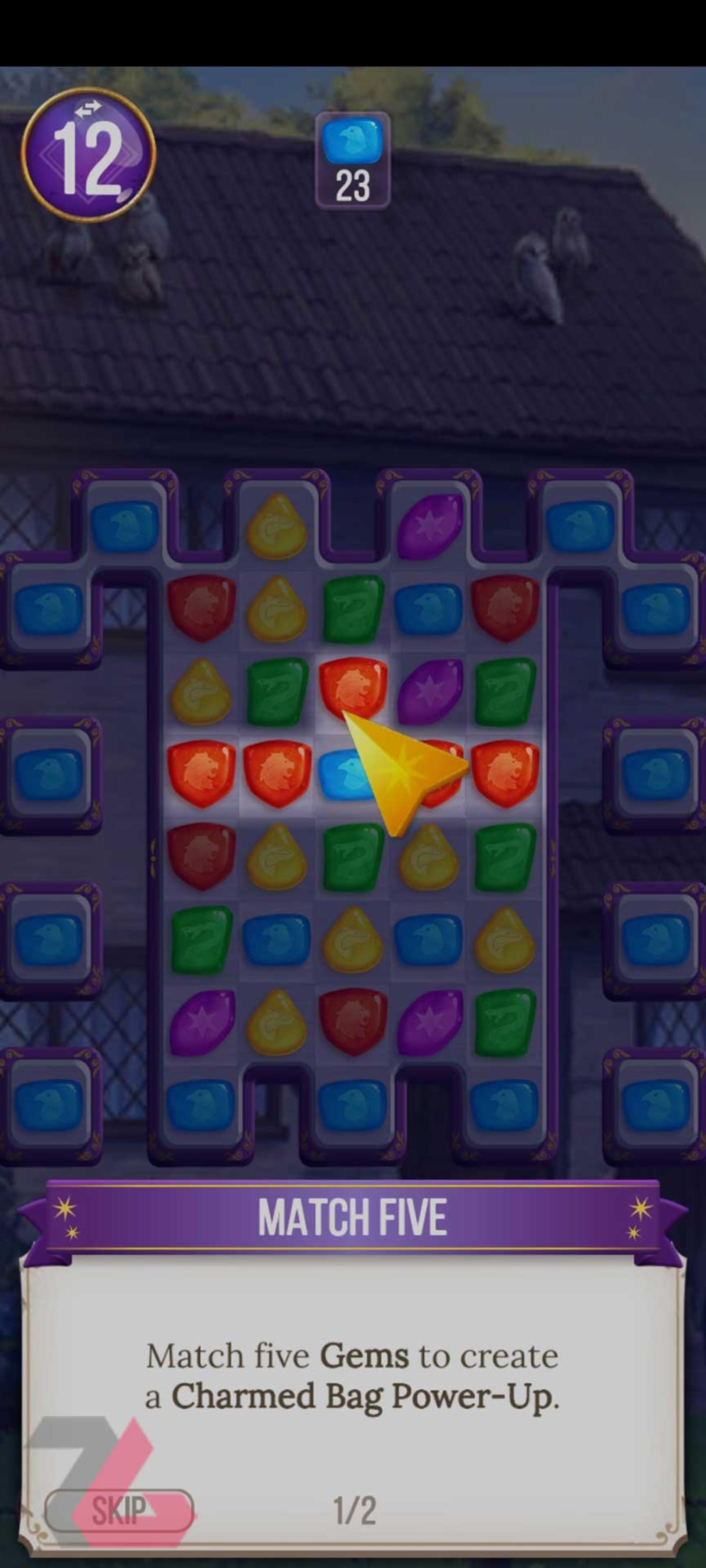 آموزش بازی Harry Potter: Puzzles & Spells