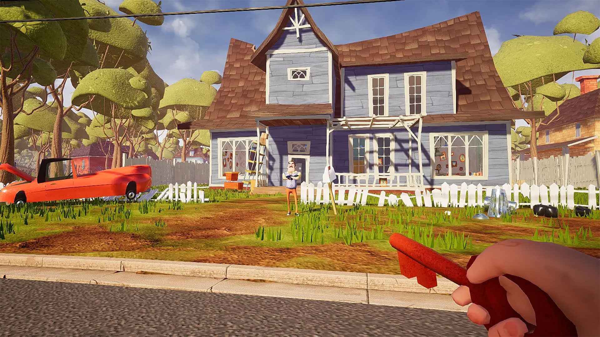 بازی مخفی کاری اندروید Hello Neighbor