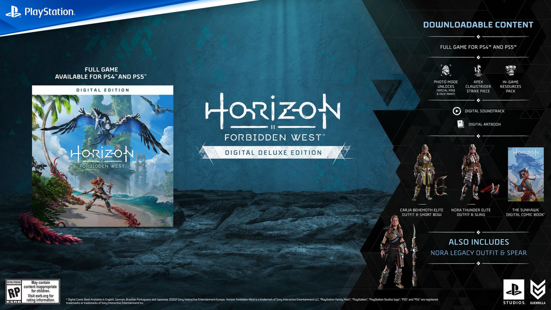نسخه دیجیتال دیلاکس بازی Horizon Forbidden West