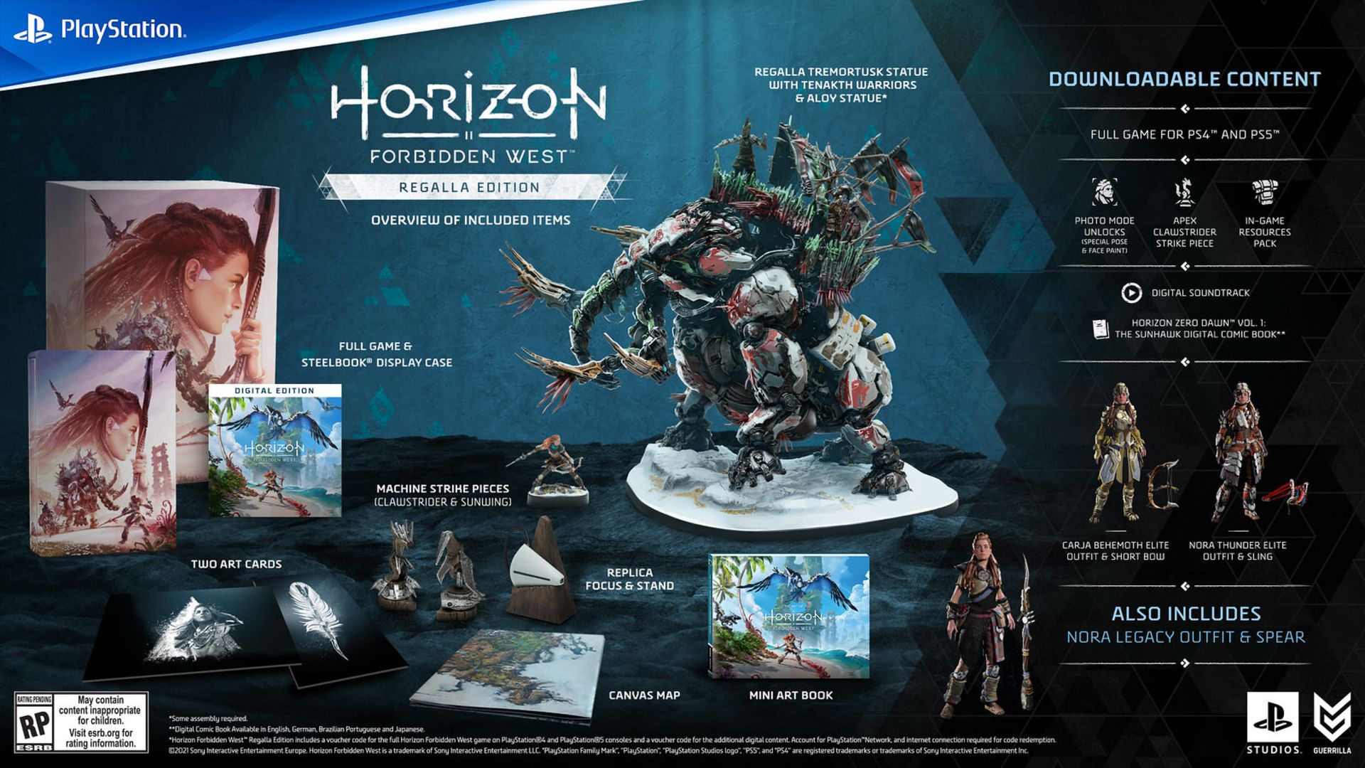 نسخه Regalla بازی Horizon Forbidden West