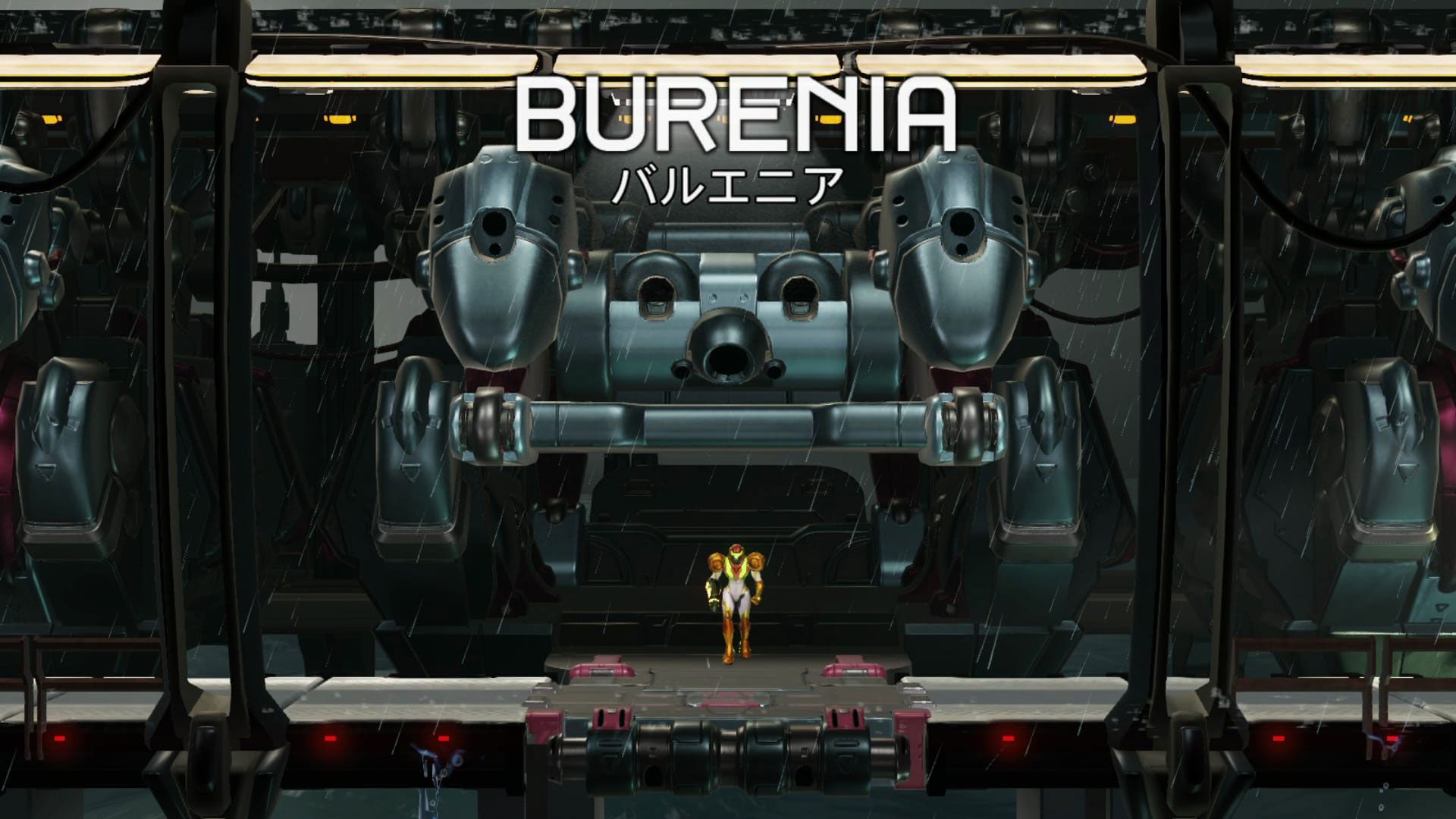 ساموس در محیط Burenia بازی Metroid Dread