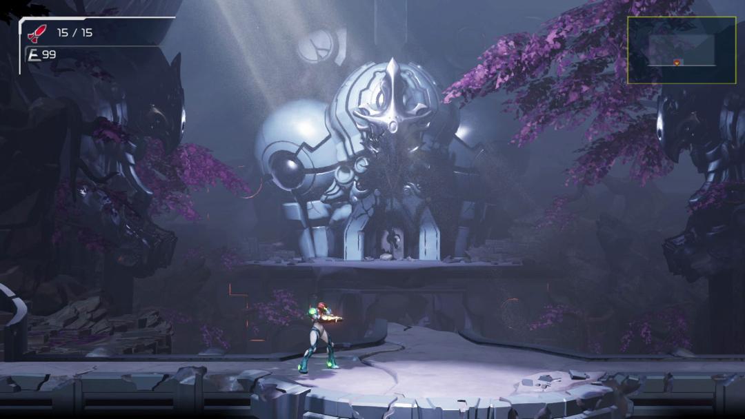 ساموس در بازی Metroid Dread