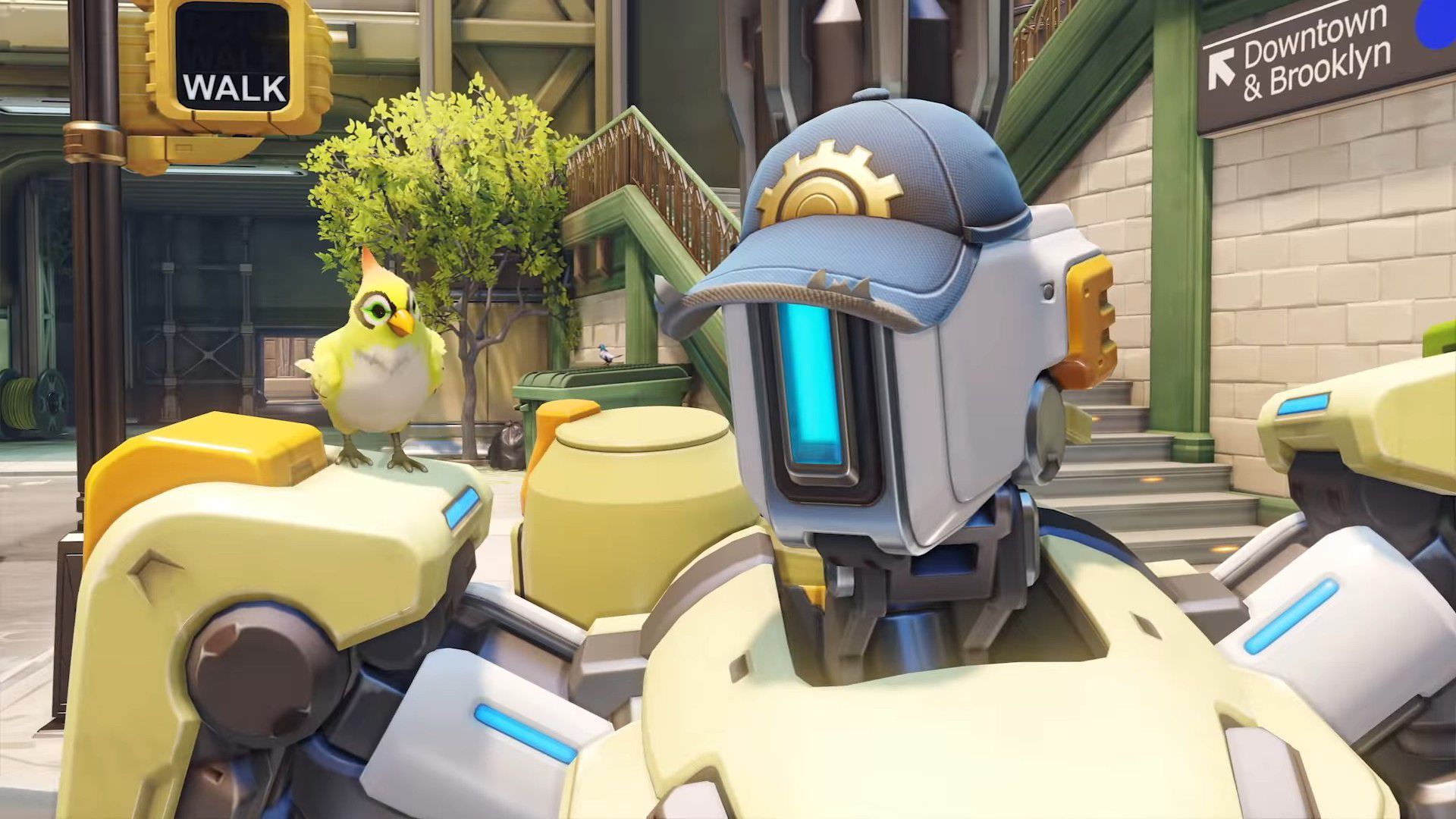 کاراکتر Bastion در بازی Overwatch 2