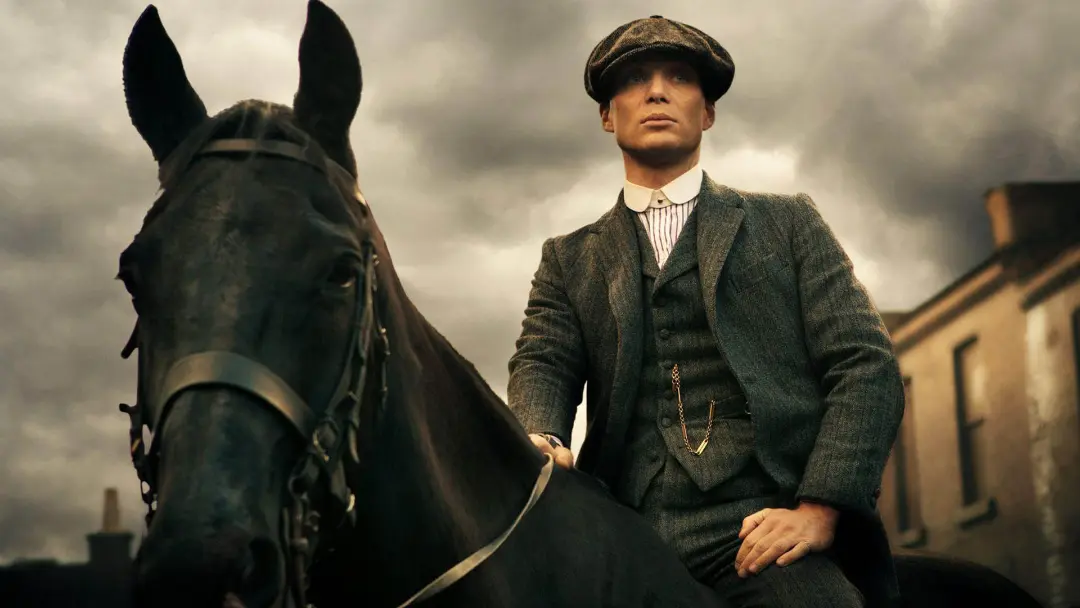 شخصیت توماس شلبی سوار بر اسب در سریال Peaky Blinders