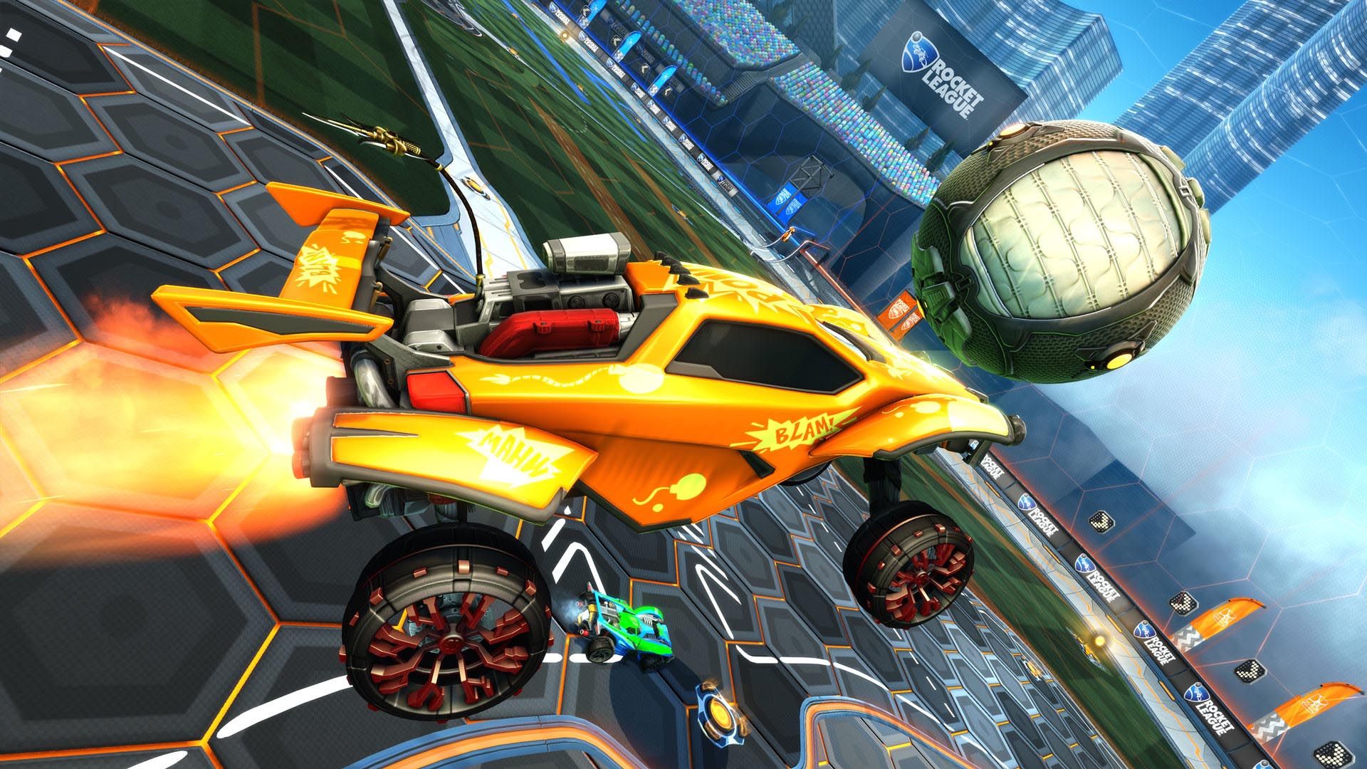 پرش با خودرو در Rocket League