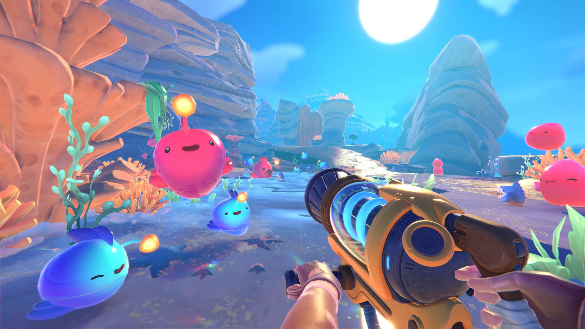 دنیای بازی Slime Rancher