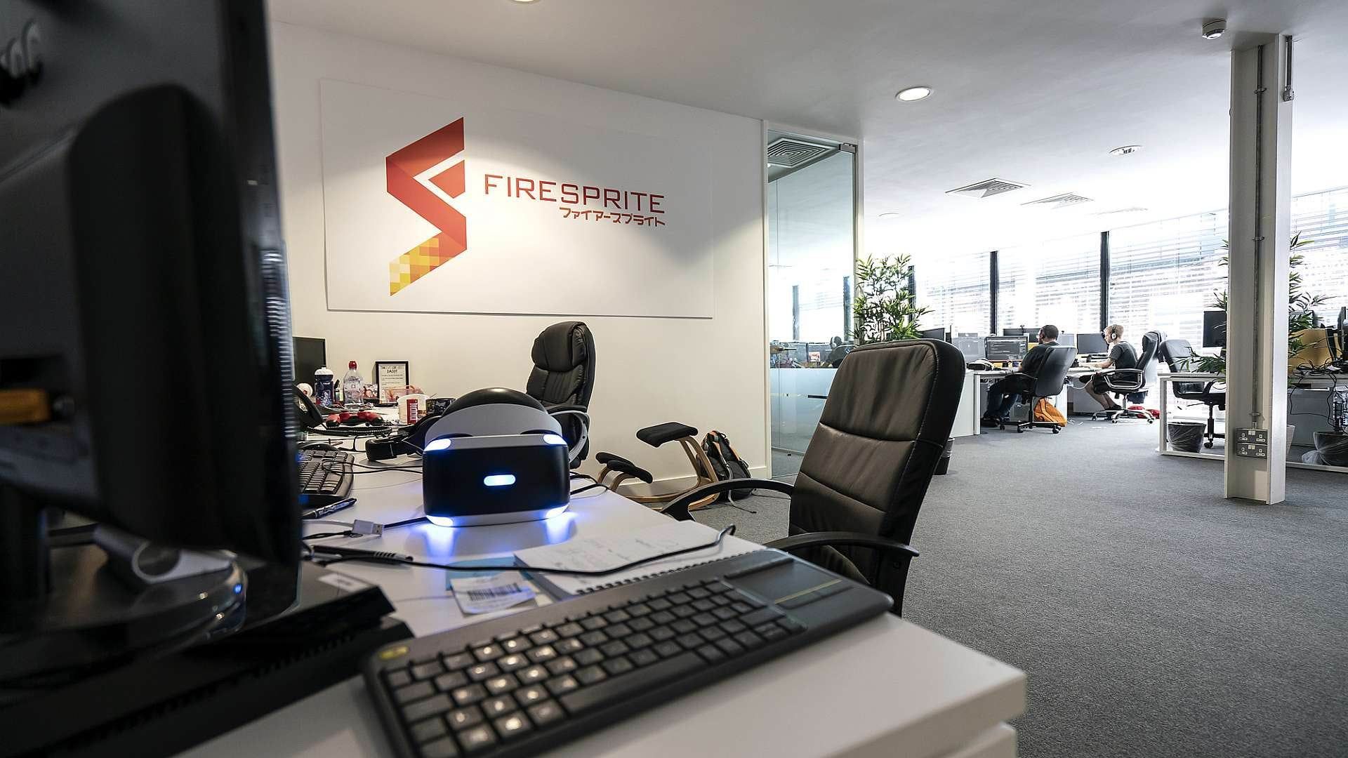 دفتر استودیوی Firesprite سونی