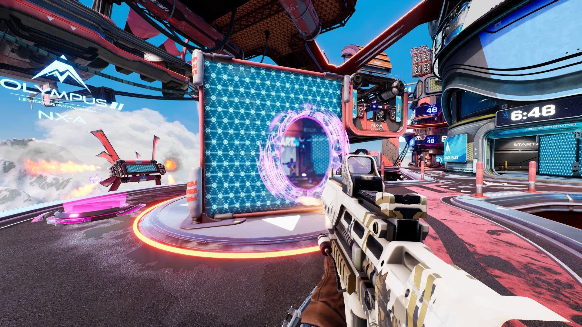 حالت اول شخص بازی Splitgate