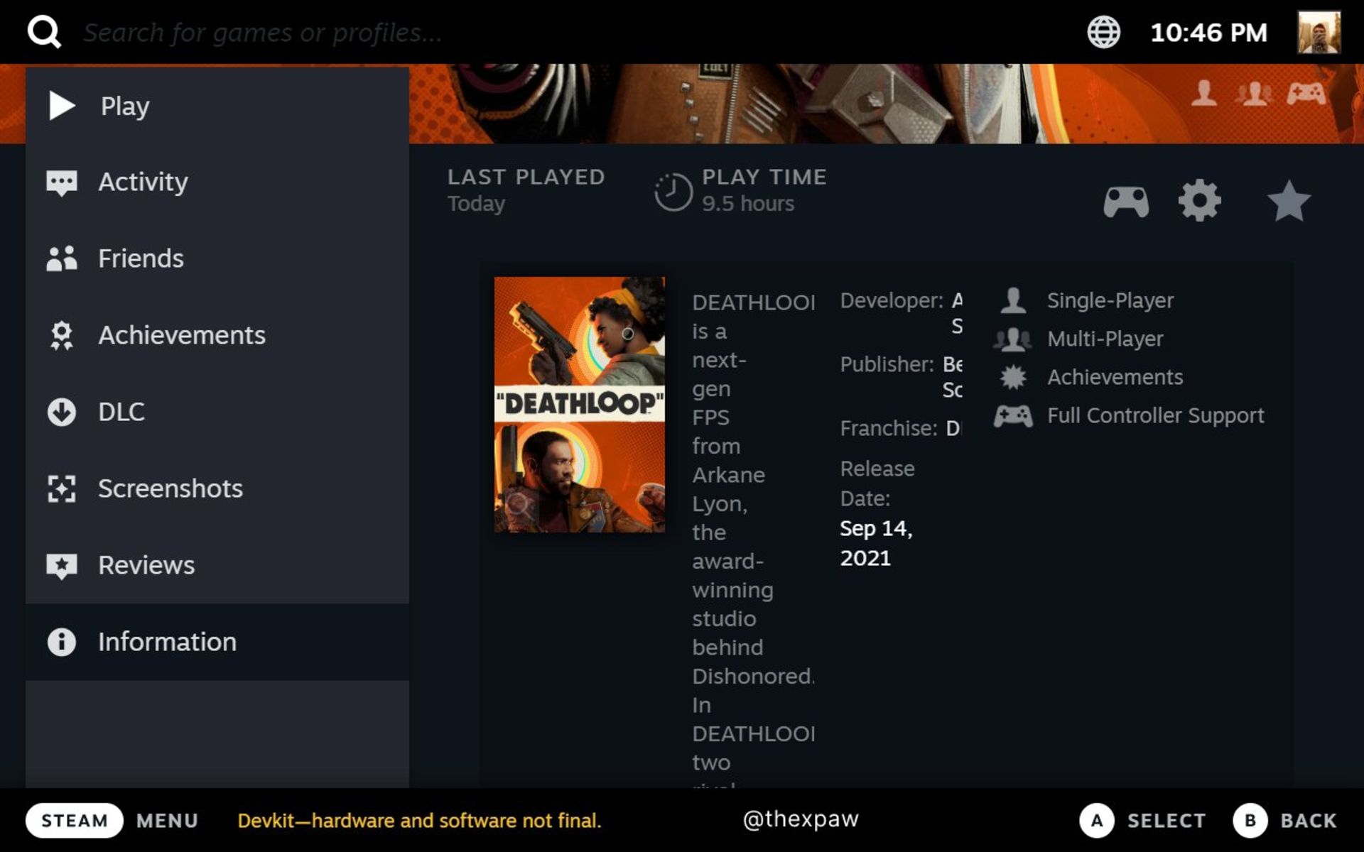 تصاویر لو رفته از SteamOS 3، سیستم‌عامل Steam Deck