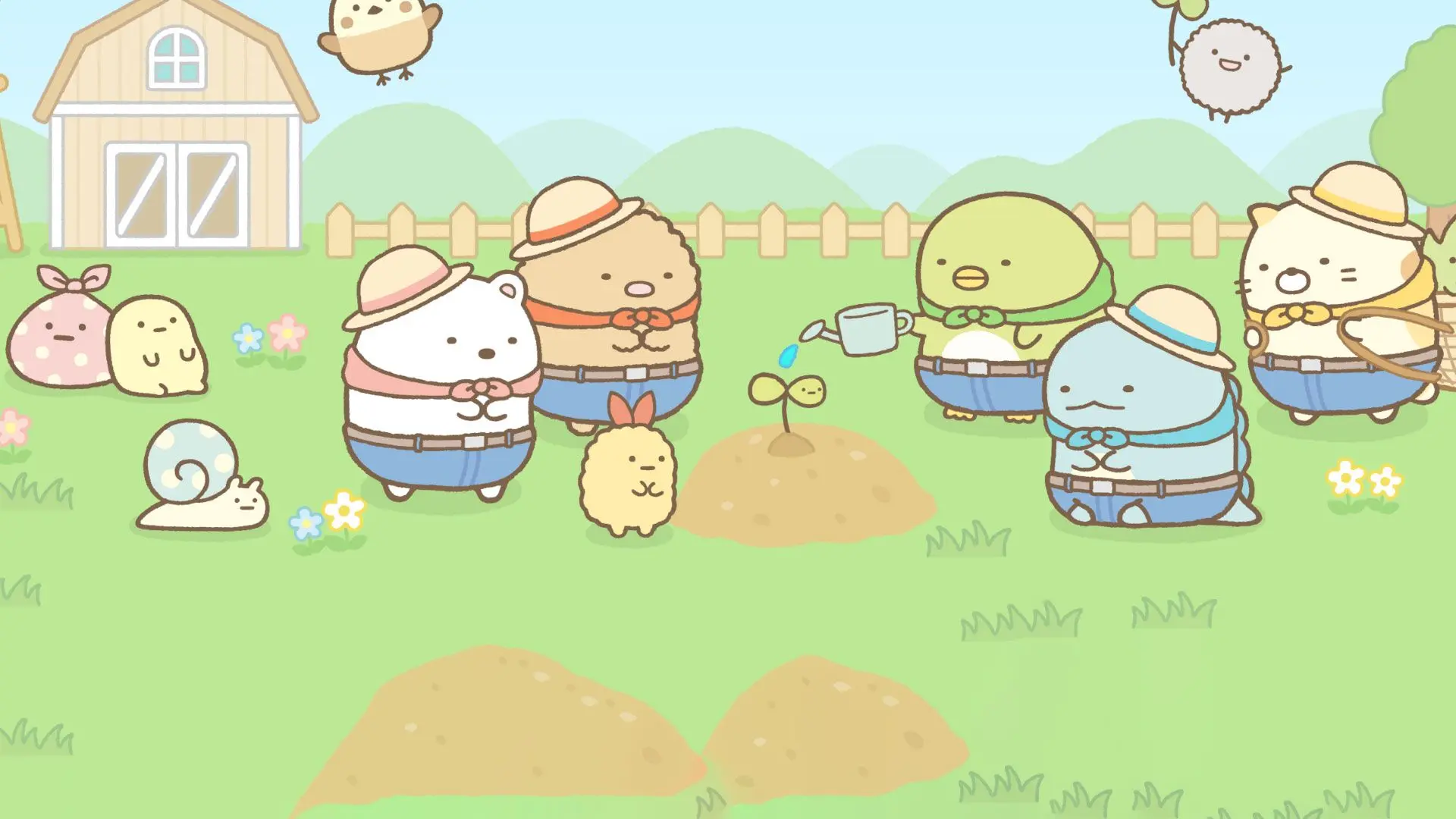 بازی اندروید Sumikkogurashi Farm