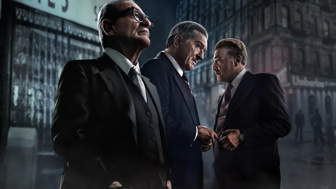 آل پاچینو، رابرت دنیرو و جو پشی در فیلم The Irishman