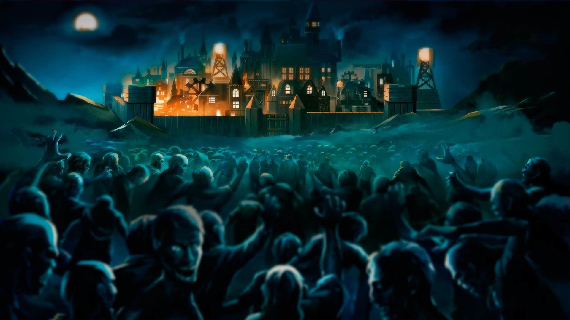 زامبی‌ها در بازی They are billions