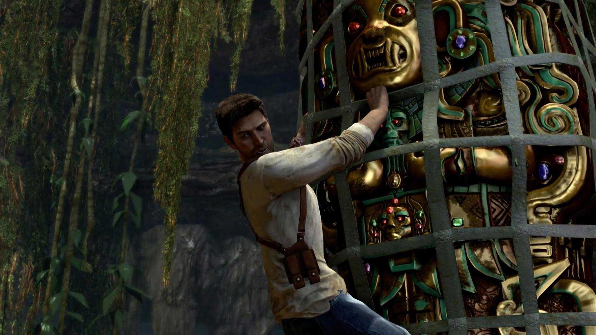 بازی آنچارتد ۱ پلی استیشن سونی (بازی Uncharted: Drake's Fortune)، ساخته سال ۲۰۰۷ شرکت ناتی داگ