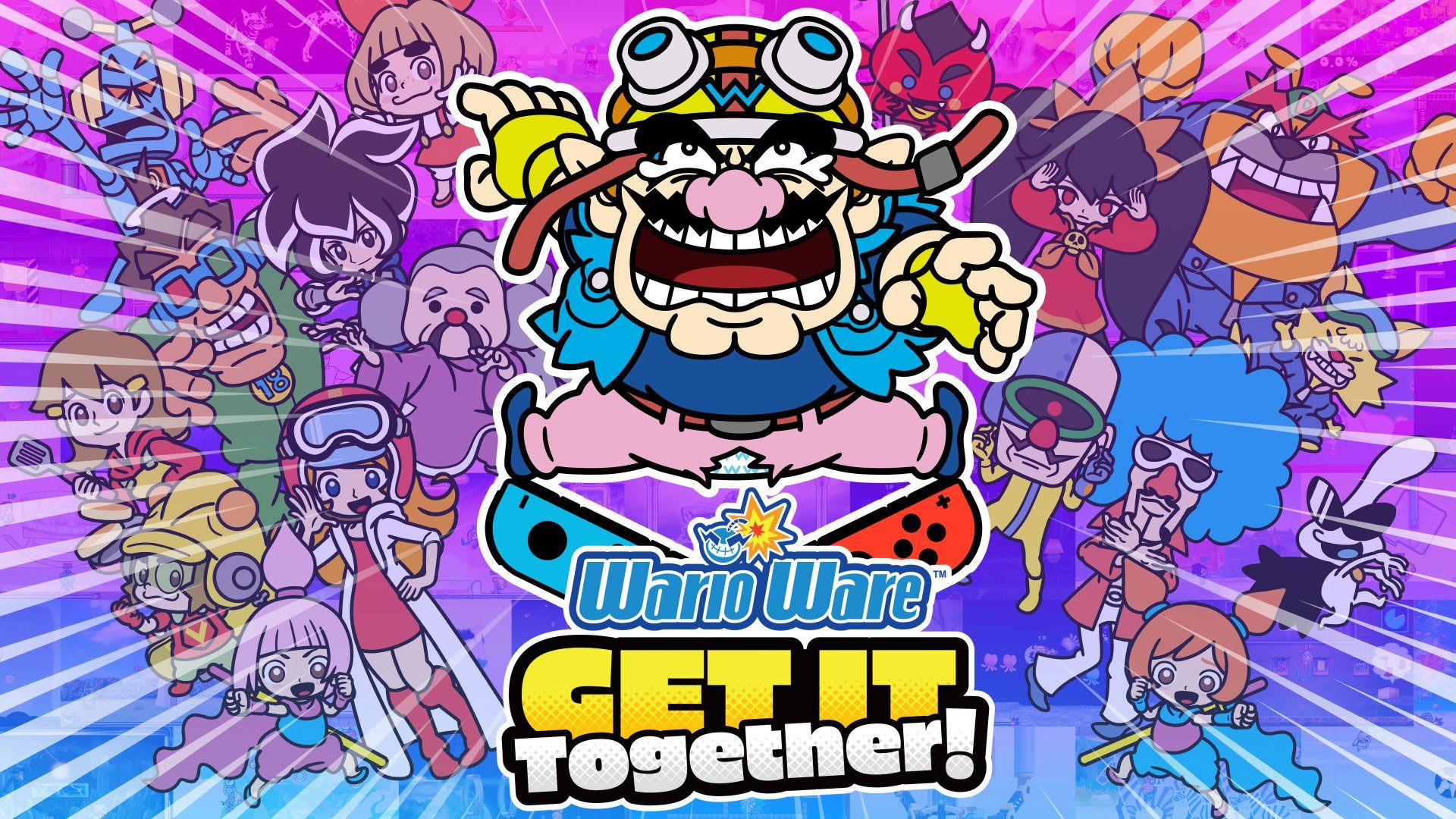 شخصیت‌های بازی Wario Ware: Get It Together