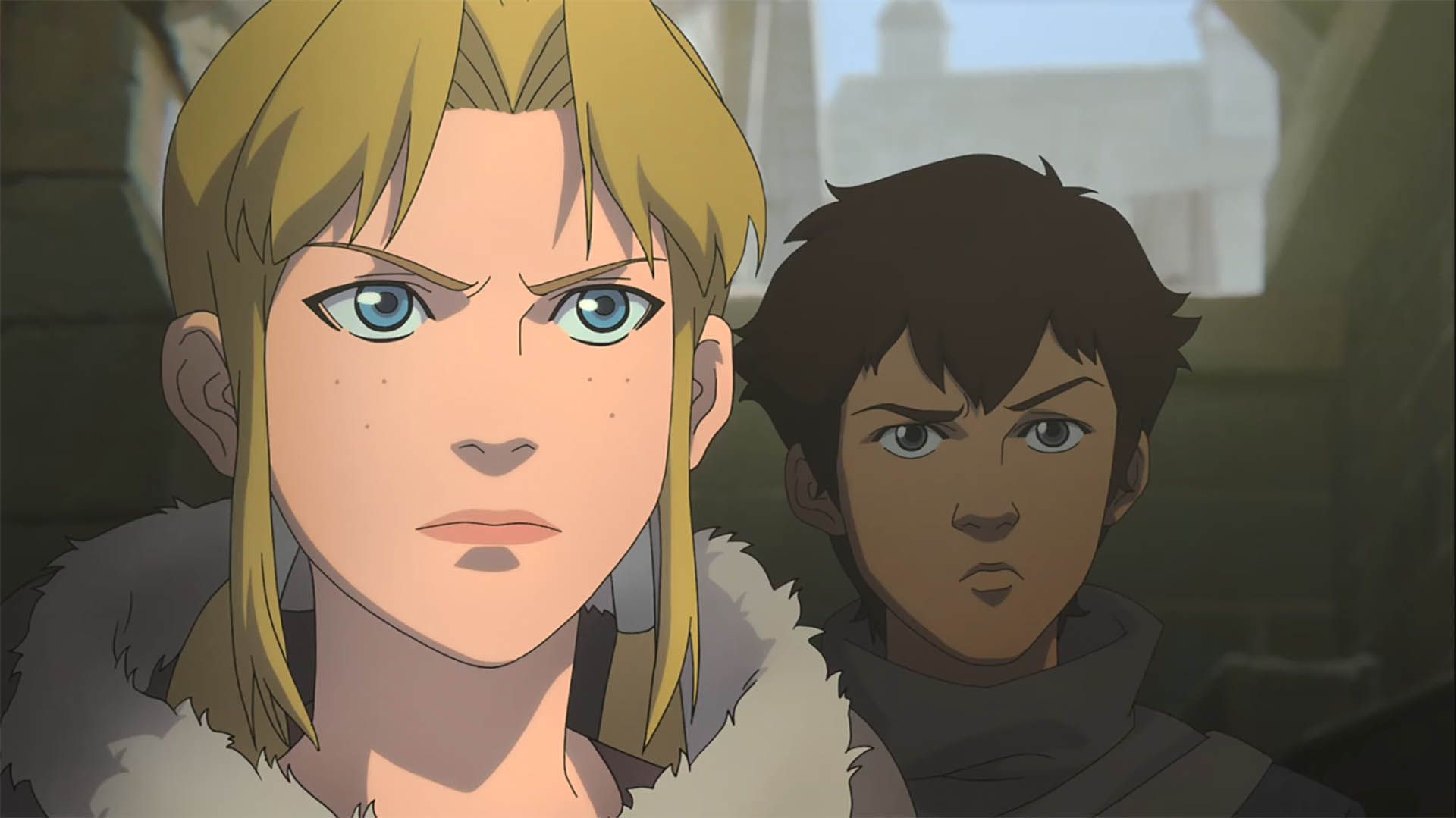 وزمیر جوان و ایلیانا در انیمیشن کابوس گرگ