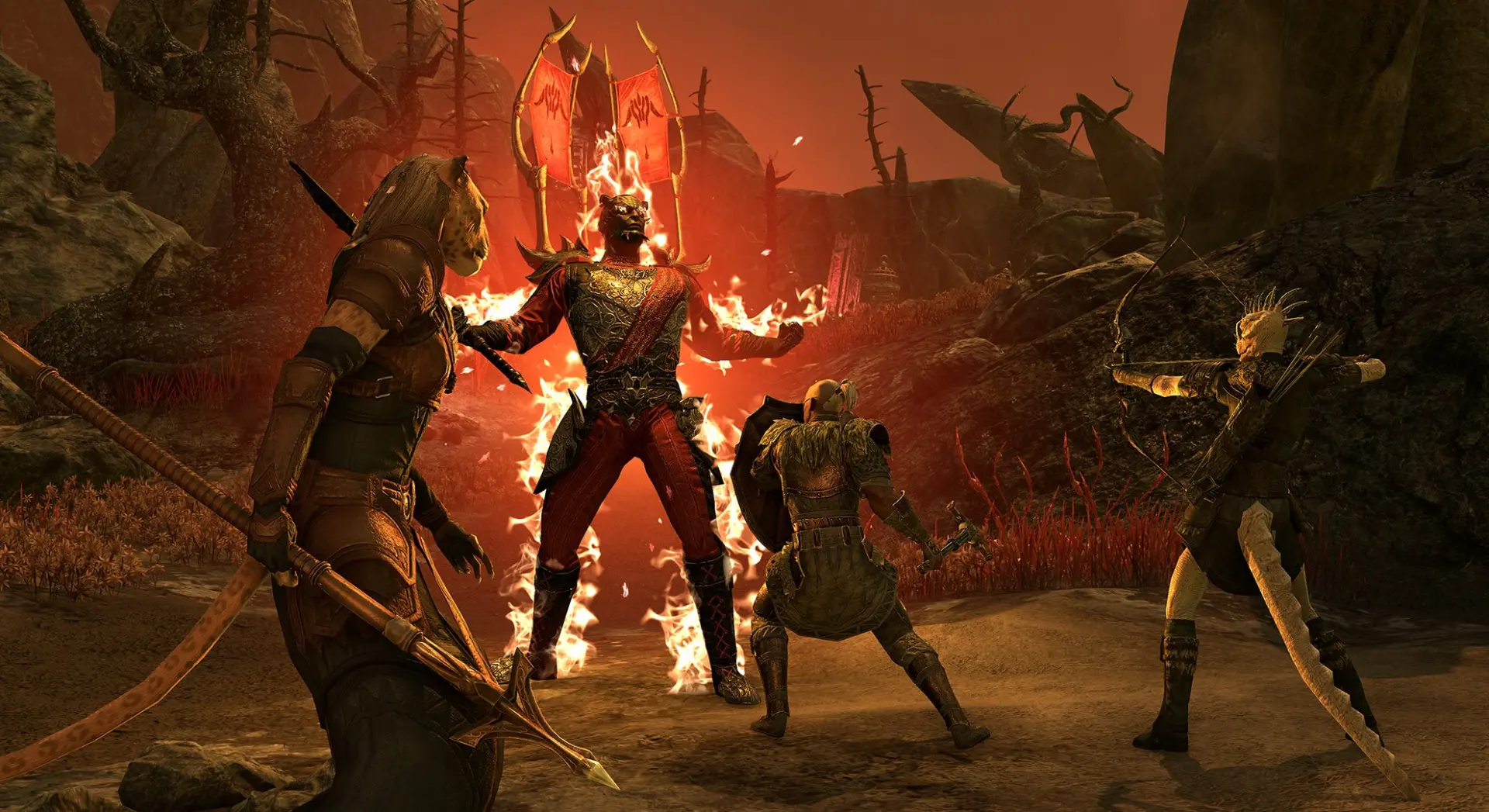 نمایی از بازی Elder Scrolls Online