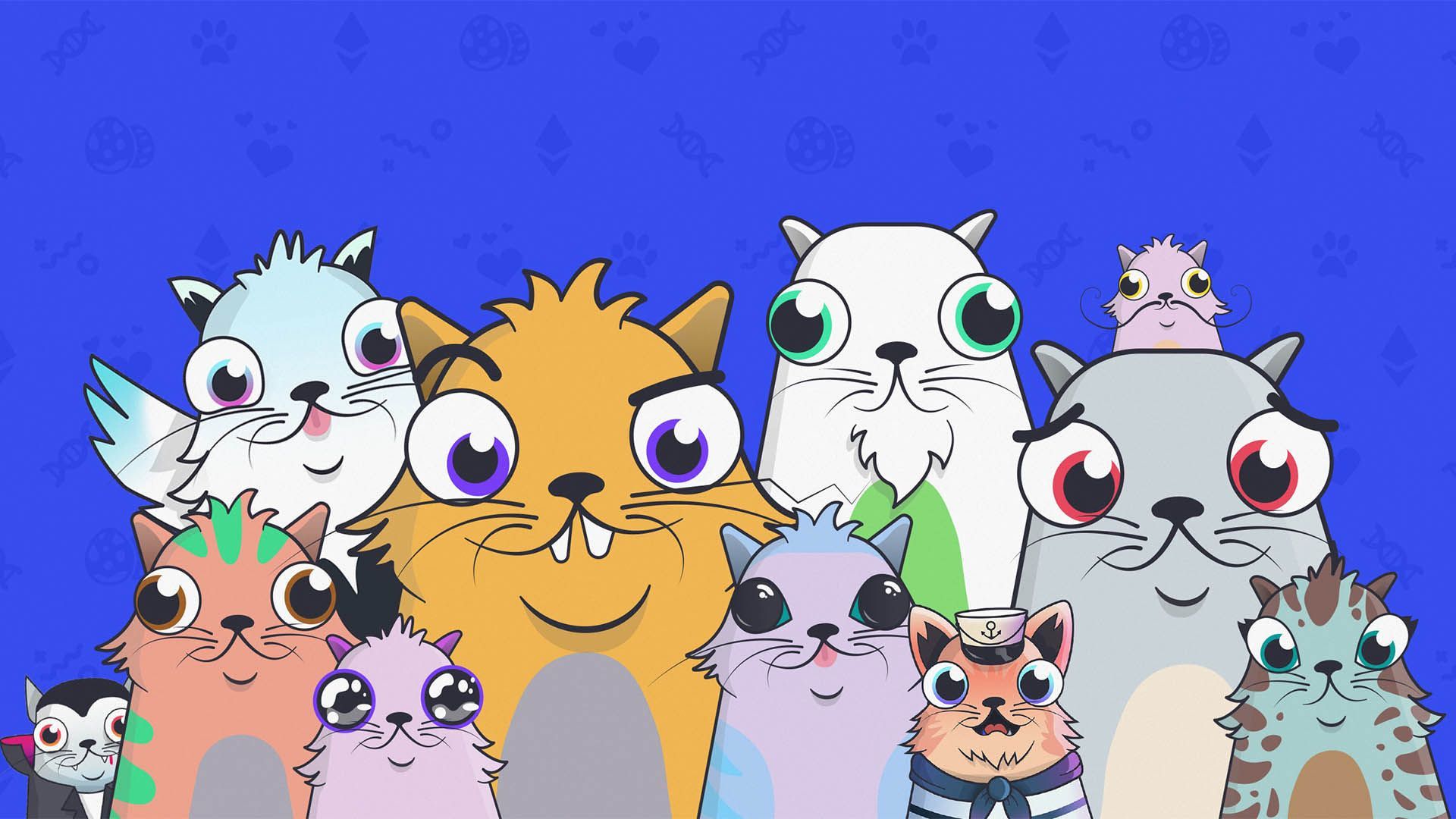 گربه‌های بازی CryptoKitties