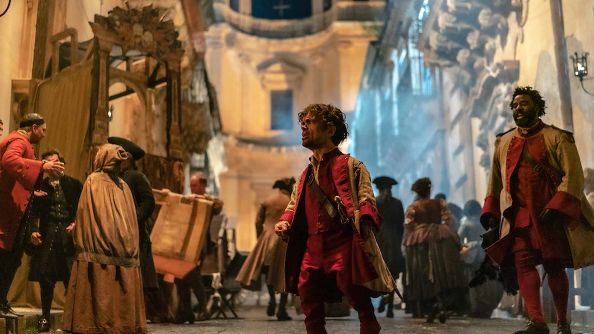 سیرانو در بازار در فیلم سیرانو