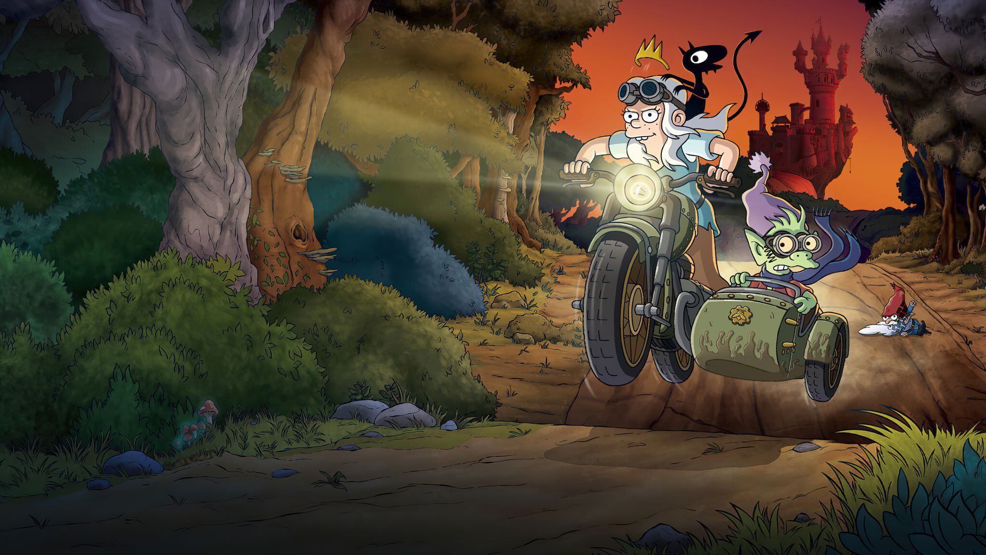 پوستر فصل سوم انیمیشن Disenchantment