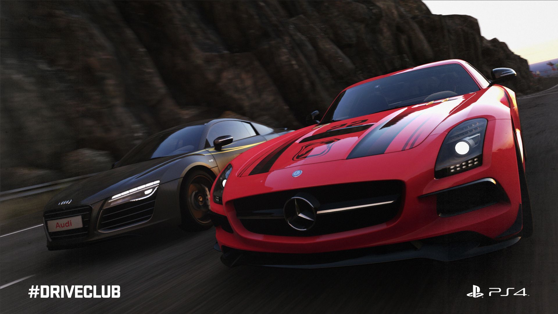 نمایی از بازی DriveClub