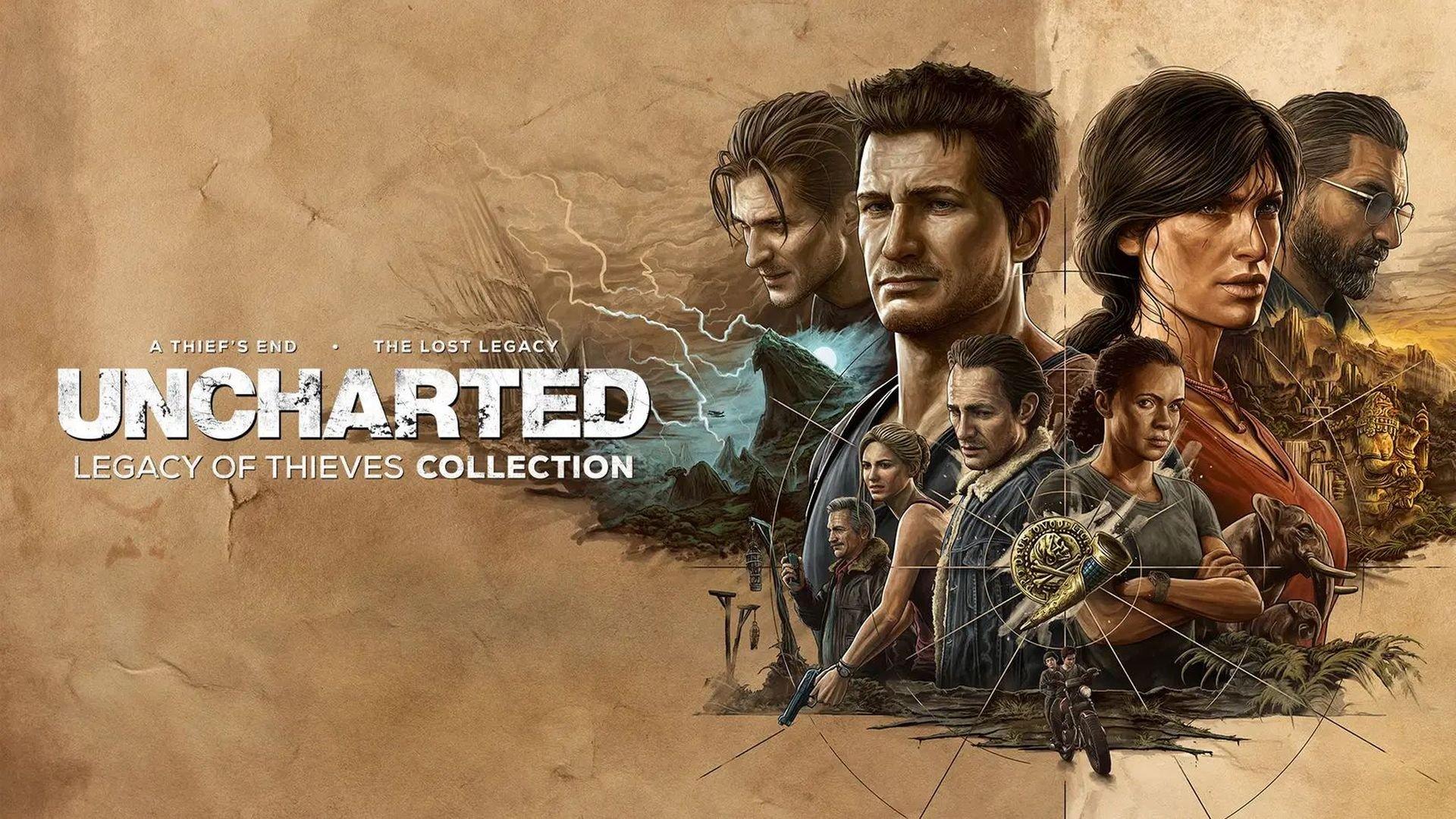 مجموعه بازی های Uncharted: Legacy of Thieves Collection