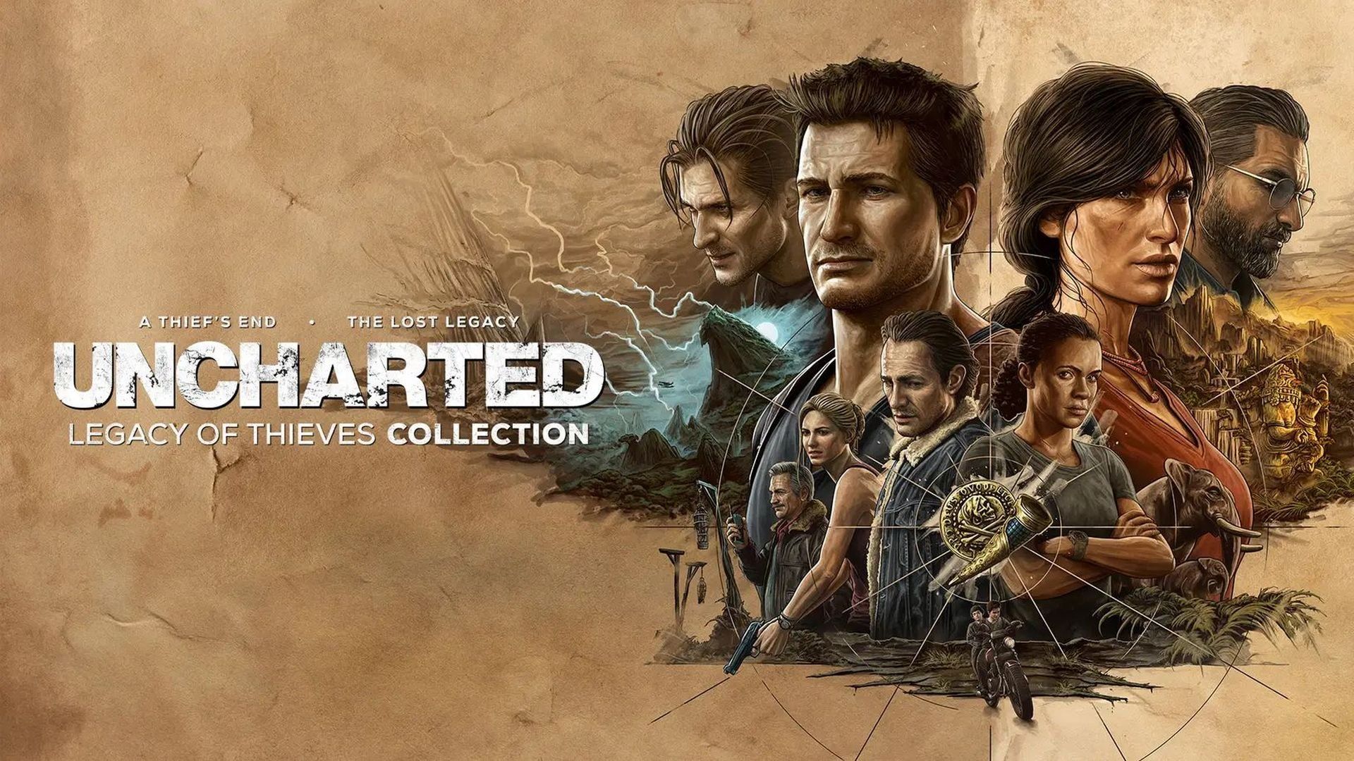 مجموعه بازی های Uncharted: Legacy of Thieves Collection