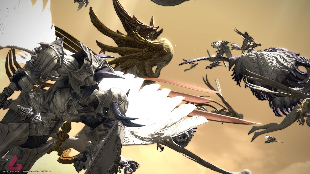 نبرد با دشمنان در بسته الحاقی شدوبرینگرز بازی  Final Fantasy 14