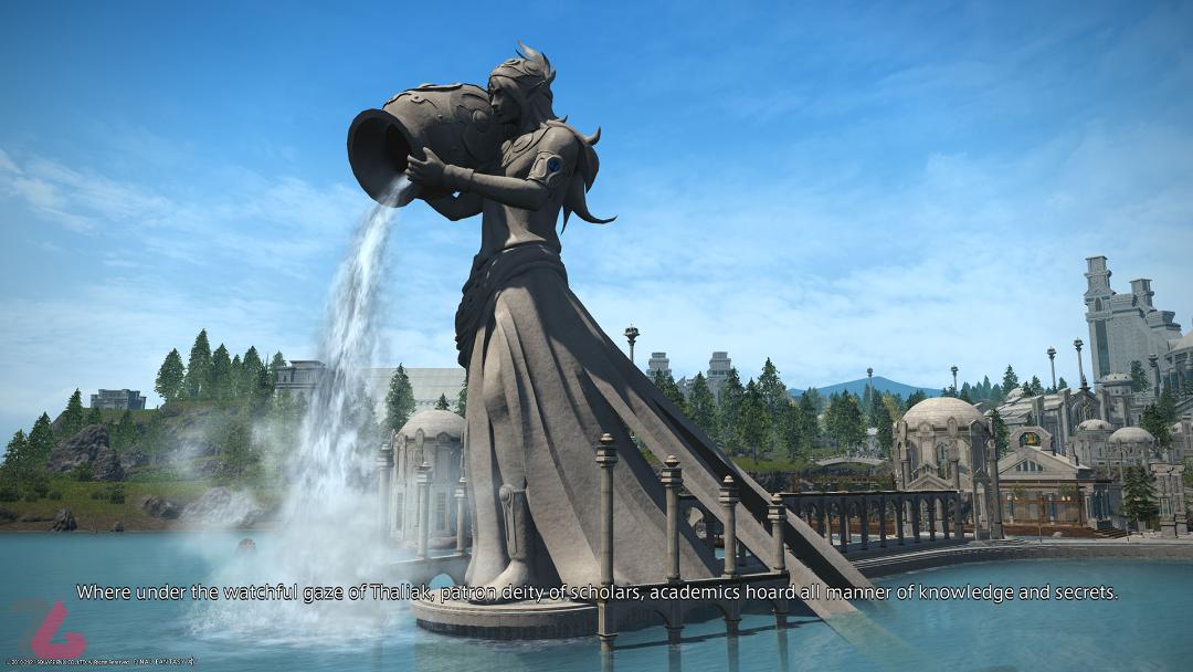 محیط شارلایان بازی  Final Fantasy 14