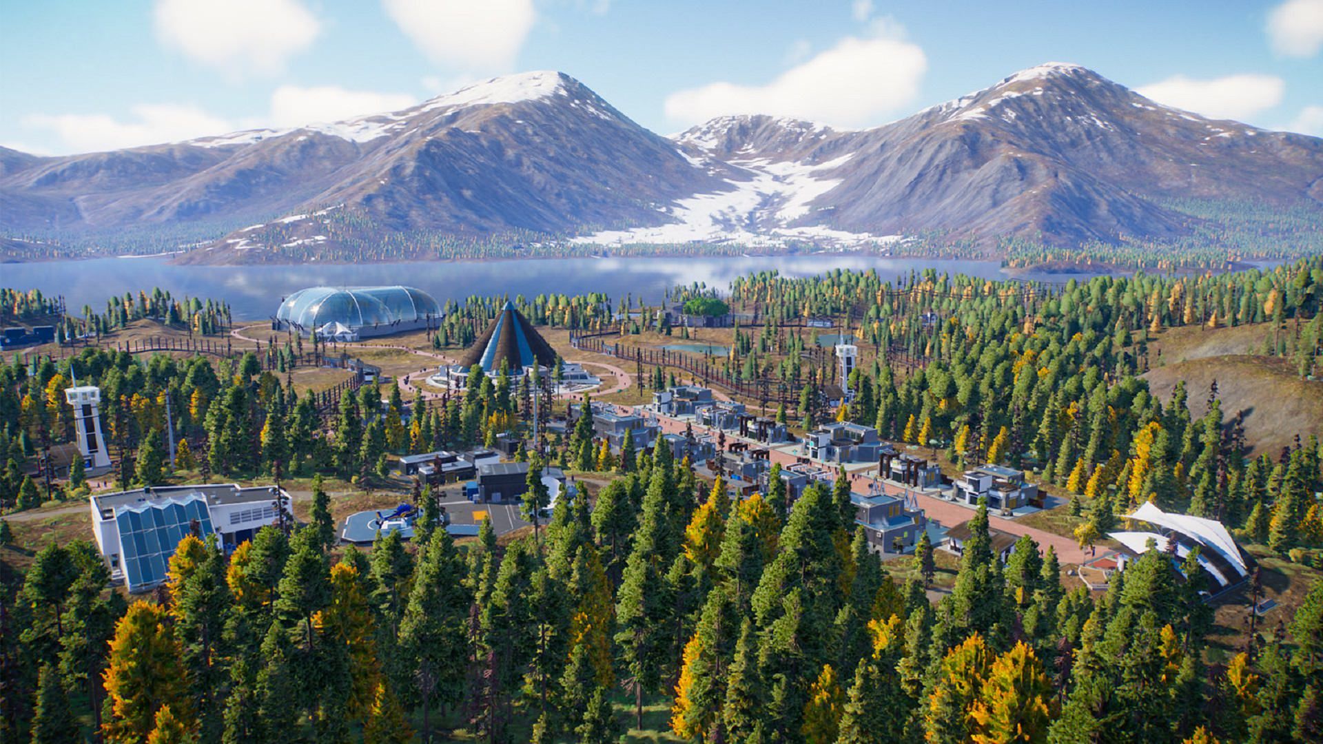 محیط بازی Jurassic World Evolution 2