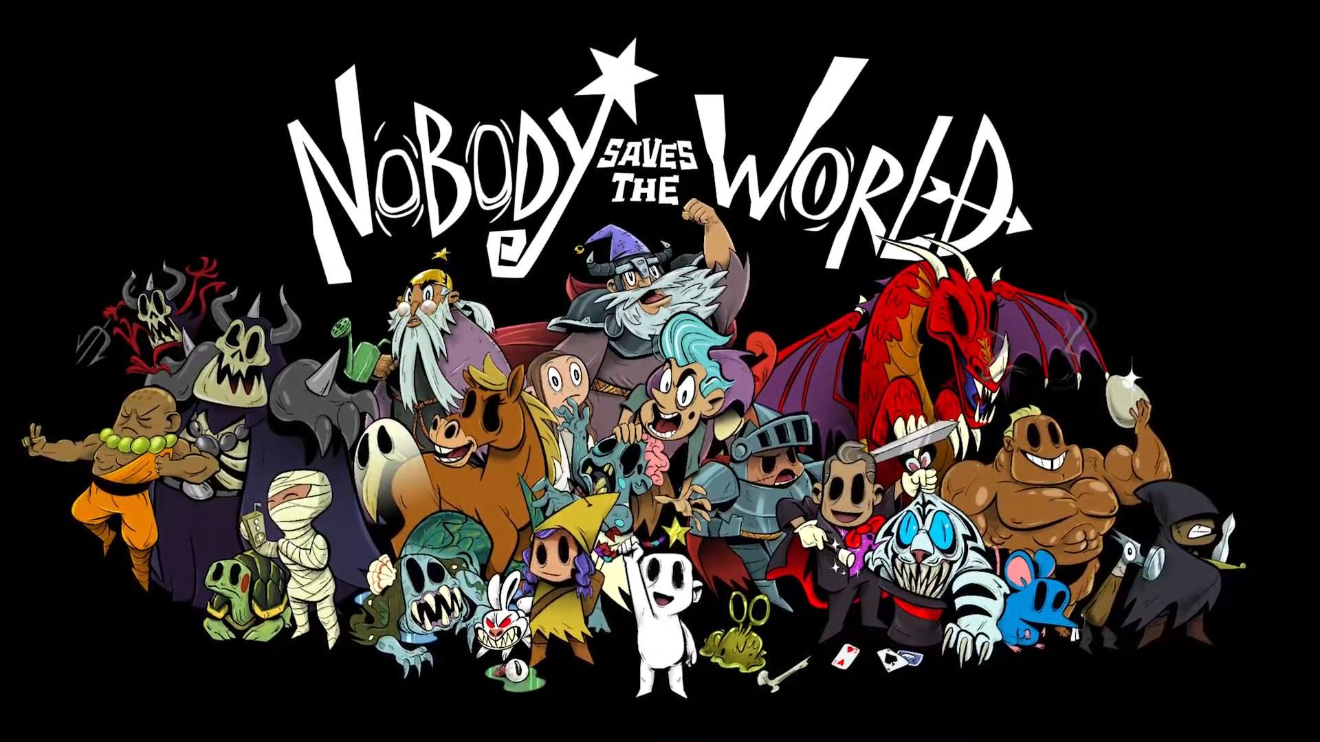 پوستر Nobody Saves the World با حضور کاراکترهای بازی
