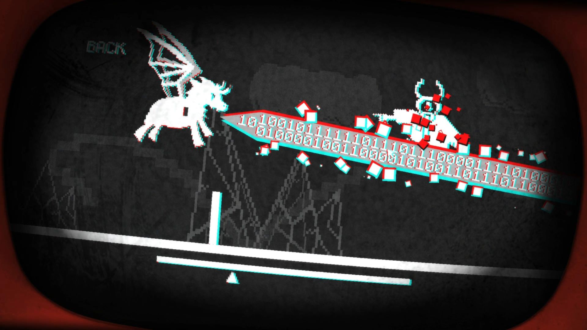 مینی گیم بازی Pony Island