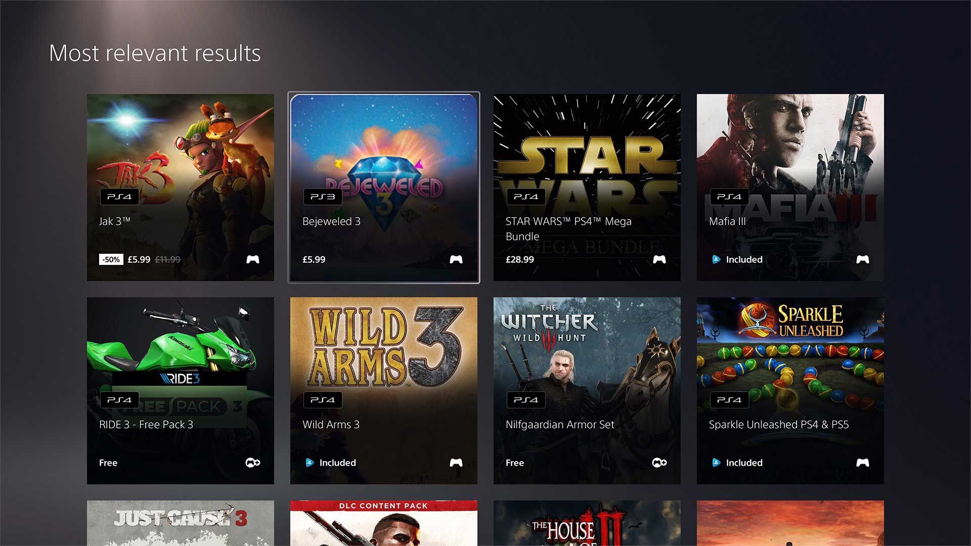 بازی Bejeweled 3 پلی استیشن 3 روی پلی استیشن استور در کنسول PS5 سونی