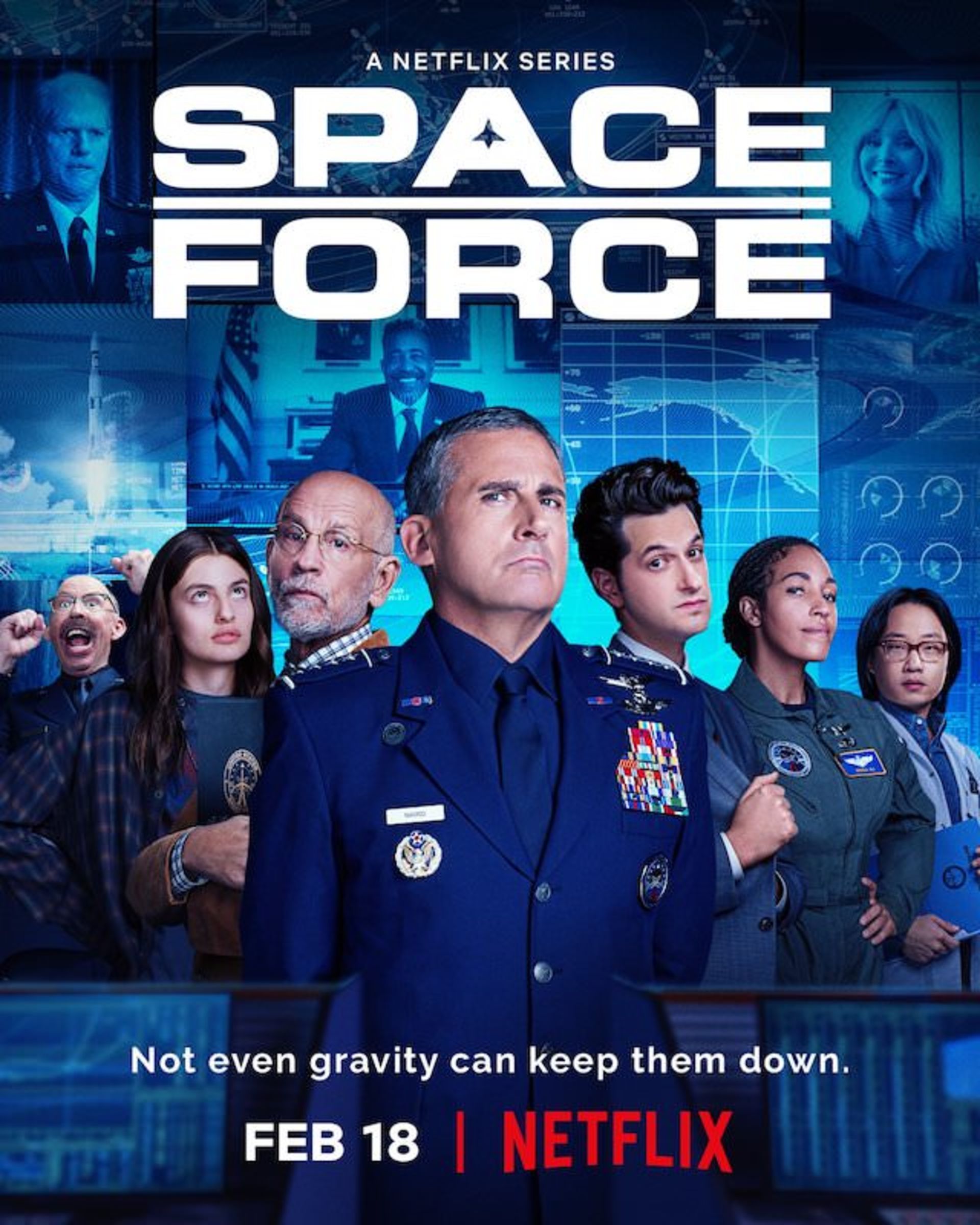 پوستر فصل دوم سریال Space Force 